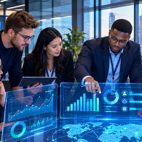 The SeptiBytes team reviewing live data together
